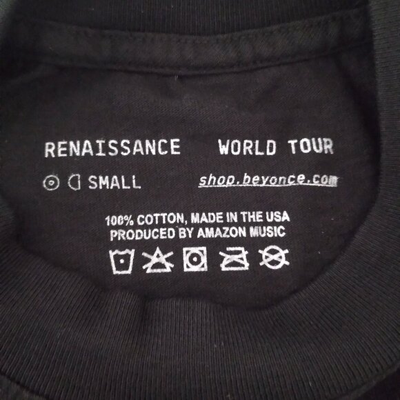Beyoncé  Men's Size Small Official Renaissance World Tour T-Shirt Cowboy NEW - Picture 3 of 8